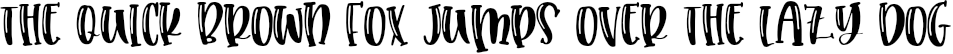 Example 3 of  Font