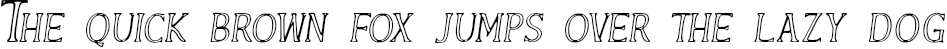Example 1 of  Font