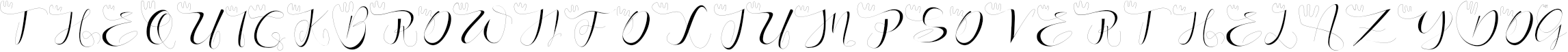 Example 1 of  Font