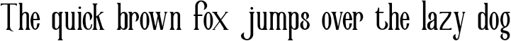 Example 1 of  Font