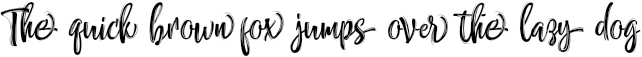 Example 1 of  Font
