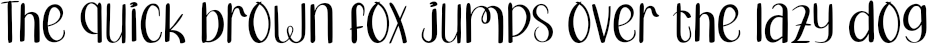 Example 1 of  Font