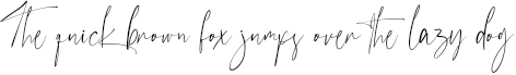 Example 1 of  Font
