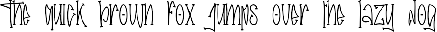 Example 2 of  Font