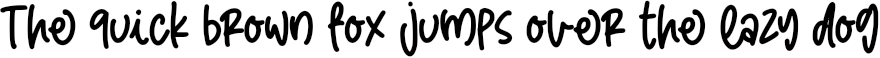 Example 6 of  Font