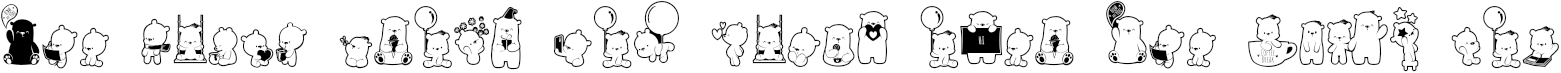 Example 1 of  Font