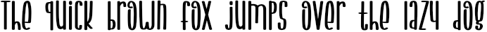Example 1 of  Font