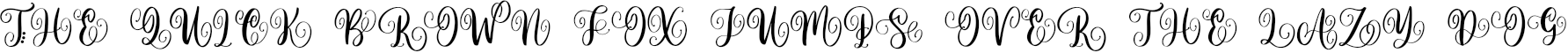 Example 1 of  Font