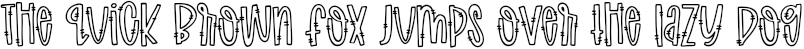 Example 3 of  Font