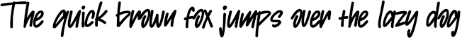Example 1 of  Font
