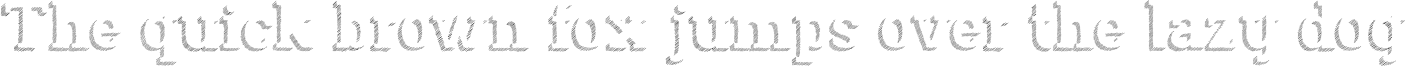 Example 3 of  Font