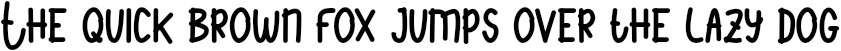 Example 3 of  Font