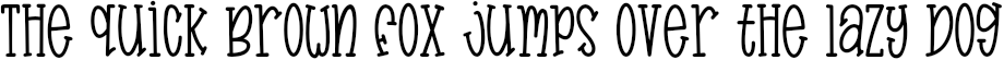 Example 1 of  Font