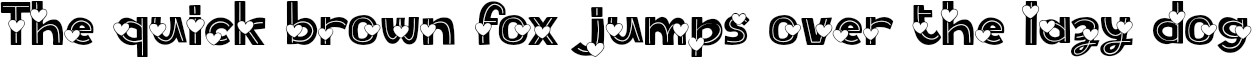Example 1 of  Font