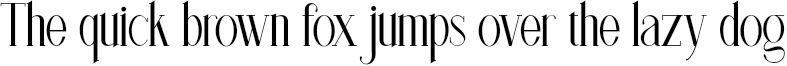 Example 1 of  Font