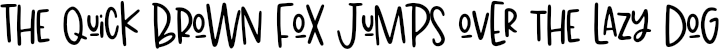 Example 2 of  Font