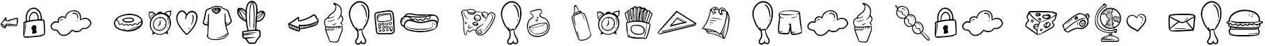 Example 3 of  Font