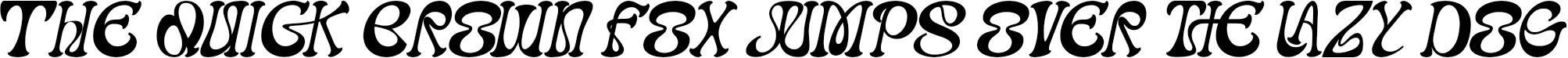 Example 3 of  Font