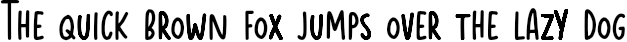 Example 3 of  Font