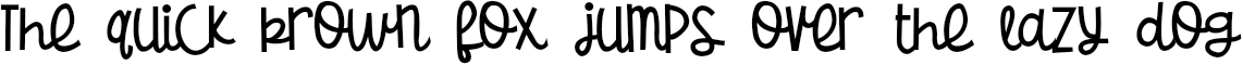 Example 1 of  Font