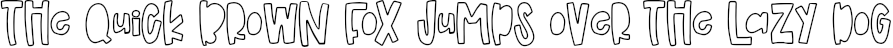 Example 4 of  Font