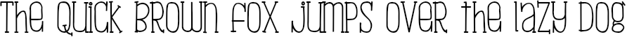 Example 2 of  Font