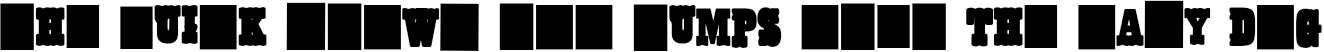 Example 1 of  Font
