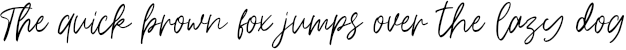 Example 1 of  Font