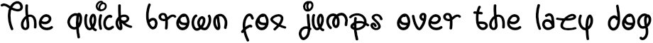 Example 10 of  Font