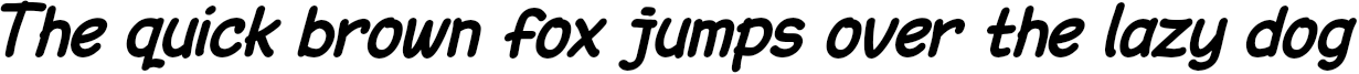 Example 2 of  Font