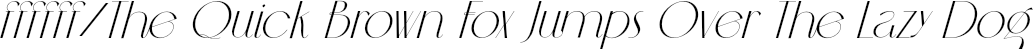 MCLASSIC FONT Italic preview for MCLASSIC FONT