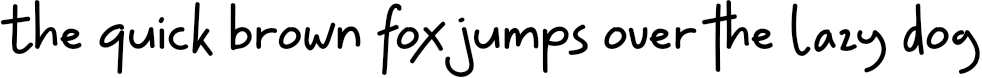 Example 1 of  Font