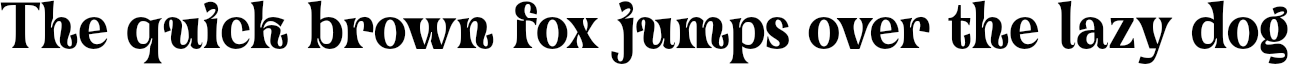 Example 1 of  Font