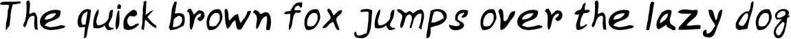 Example 1 of  Font