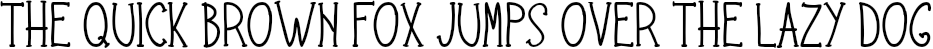 Example 1 of  Font