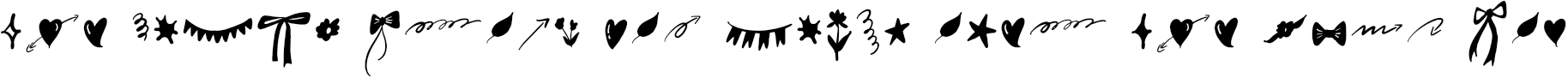 Example 3 of  Font