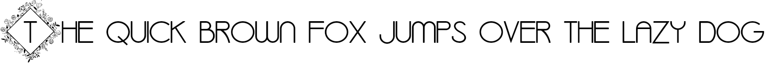 Example 1 of  Font