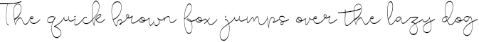 Example 3 of  Font