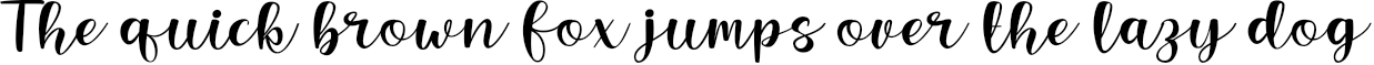 Example 1 of  Font