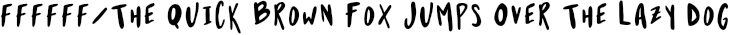 GardenFlower-Regular preview for Garden Flower Font