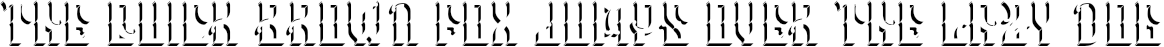Example 1 of  Font