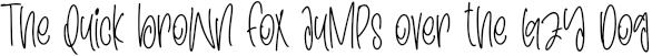 Example 1 of  Font
