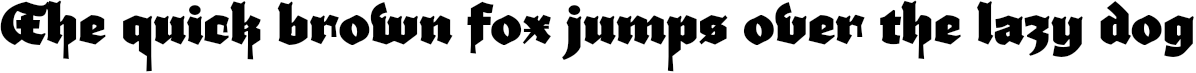 Example 1 of  Font