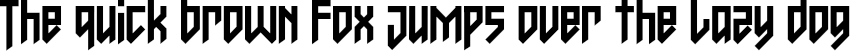 Example 1 of  Font