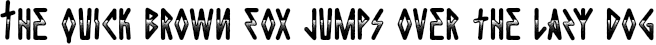 Example 3 of  Font