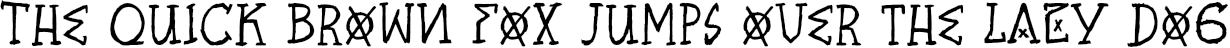 Example 1 of  Font