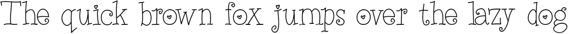Example 5 of  Font