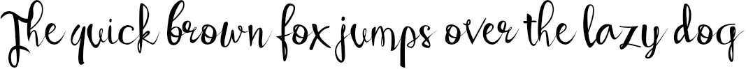Example 1 of  Font