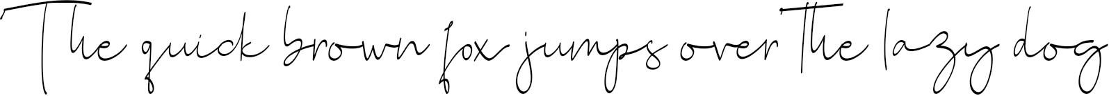 Example 1 of  Font