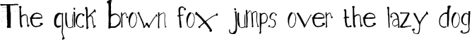 Example 1 of  Font